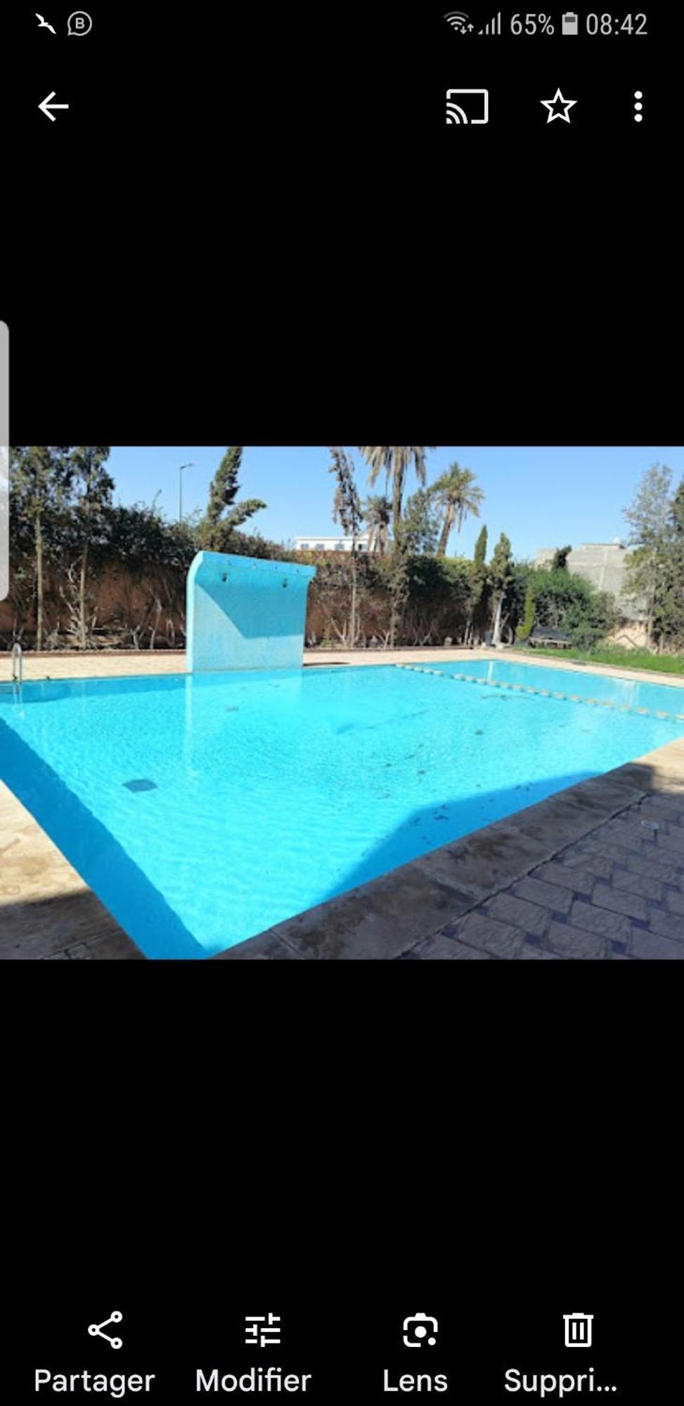 Un Moderne Chic Appartement Vue Sur Piscine Marrakesh Buitenkant foto